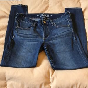 American Eagle EUC Jeggings 8 Short